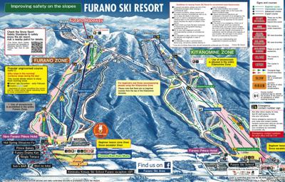 Furano Ski Resort Map