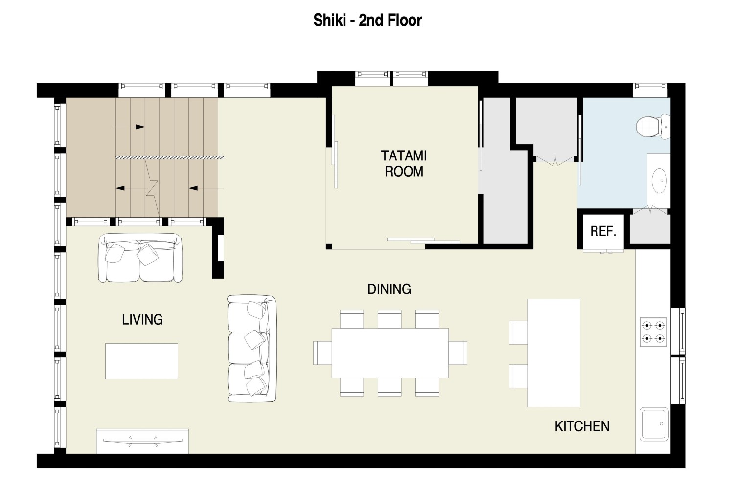 Shiki #2 - 3 Bedroom Townhouse image 2