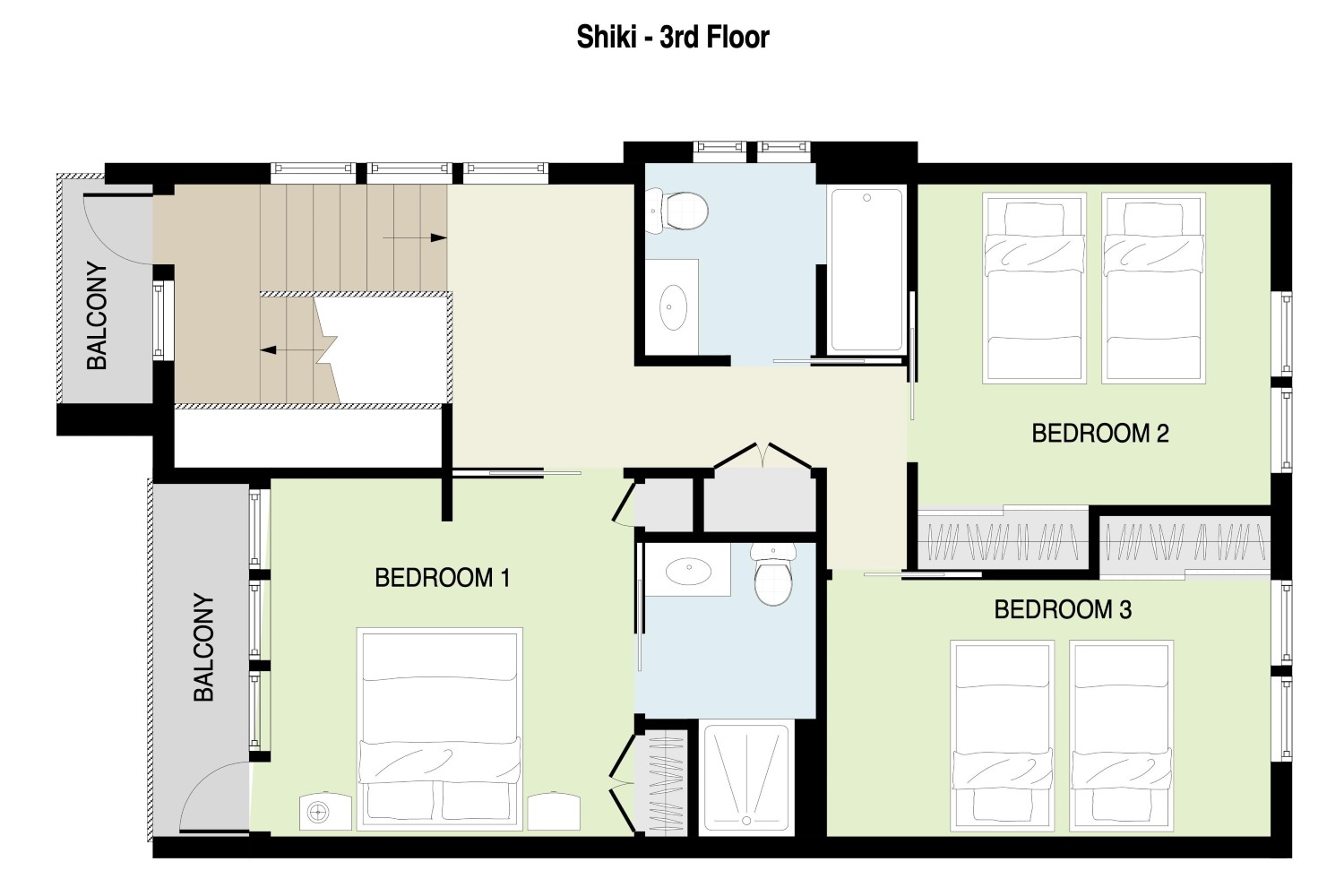 Shiki #2 - 3 Bedroom Townhouse image 3