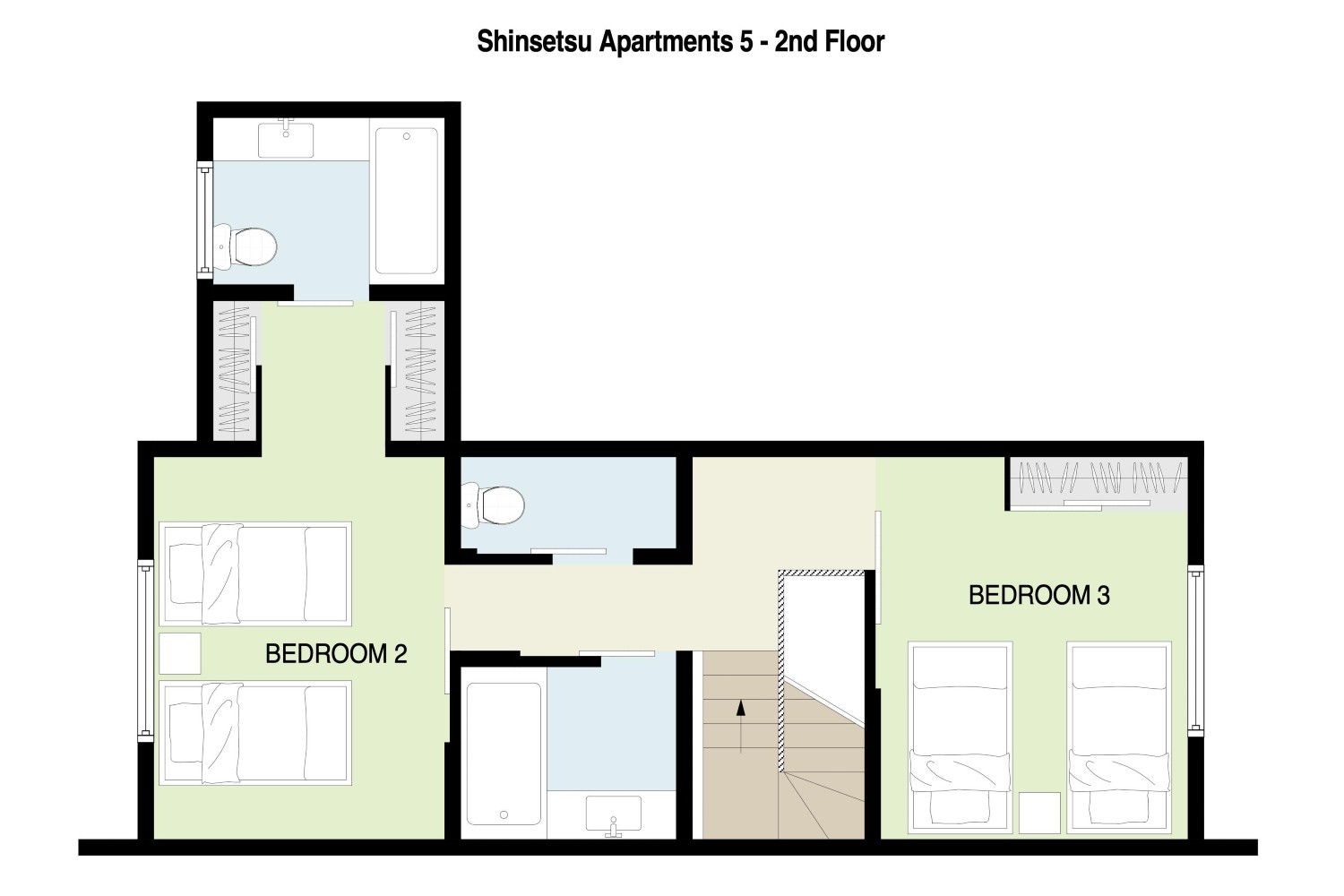 Shinsetsu #5 - 3 Bedroom Apartment image 2