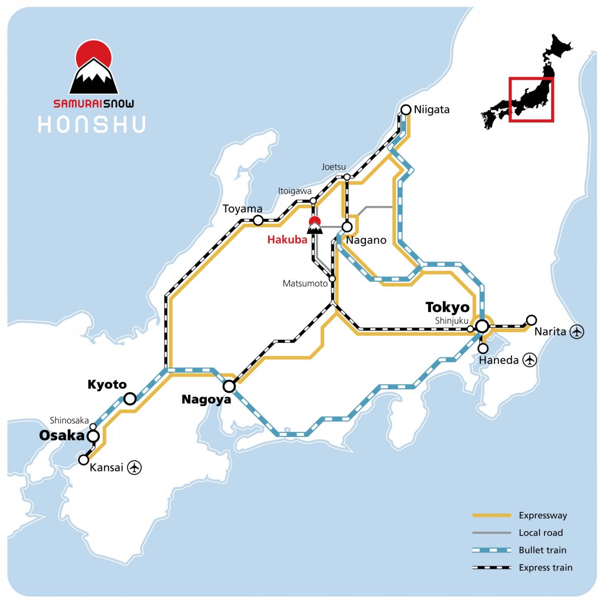 Nagano to Hakuba