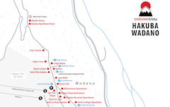 Hakuba Wadano Village Map
