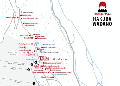 Wadano Village Map
