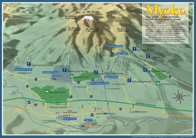 Myoko Kogen Area Map