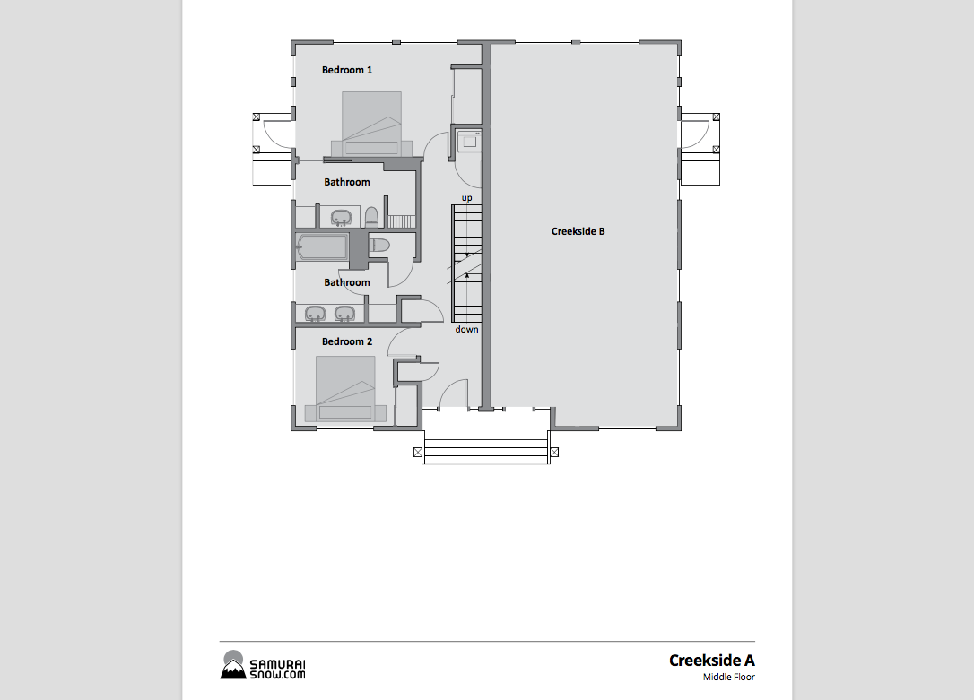 Creekside A Floorplan