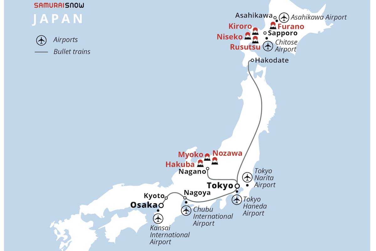 Japan Map