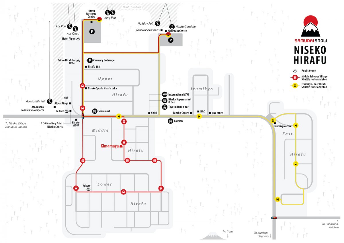 La Spa at Kimamaya Map