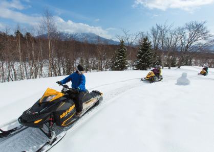 Niseko Snow mobiling