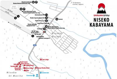 Niseko Kabayama Map