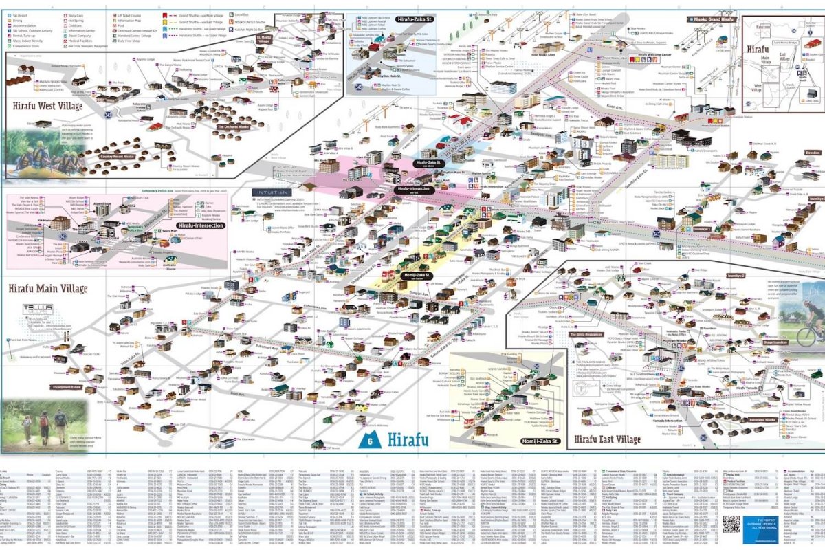 Niseko Resort Map