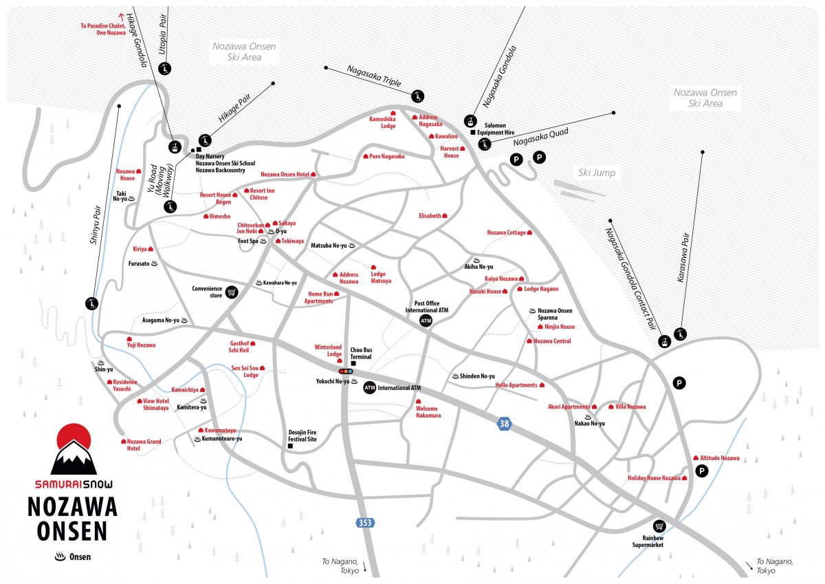 Nozawa Map