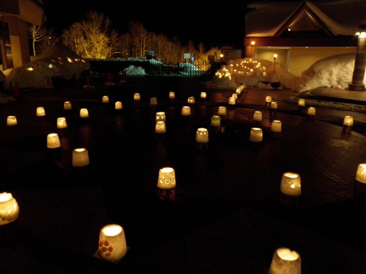 Kiroro Snow Candle Making