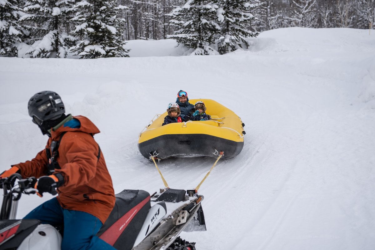 Kiroro Snow Raft