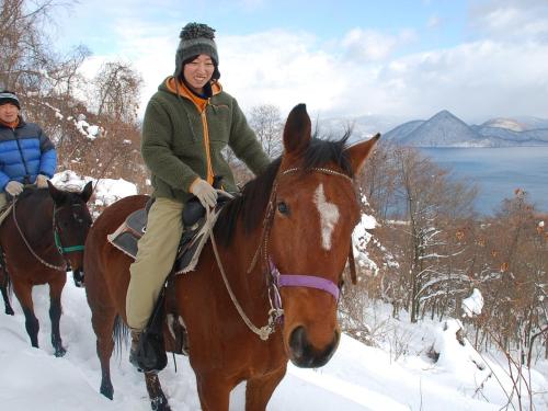 Rusutsu Horse Riding at Lake Toya