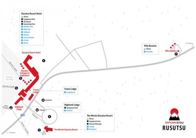 Rusutsu Trail Map