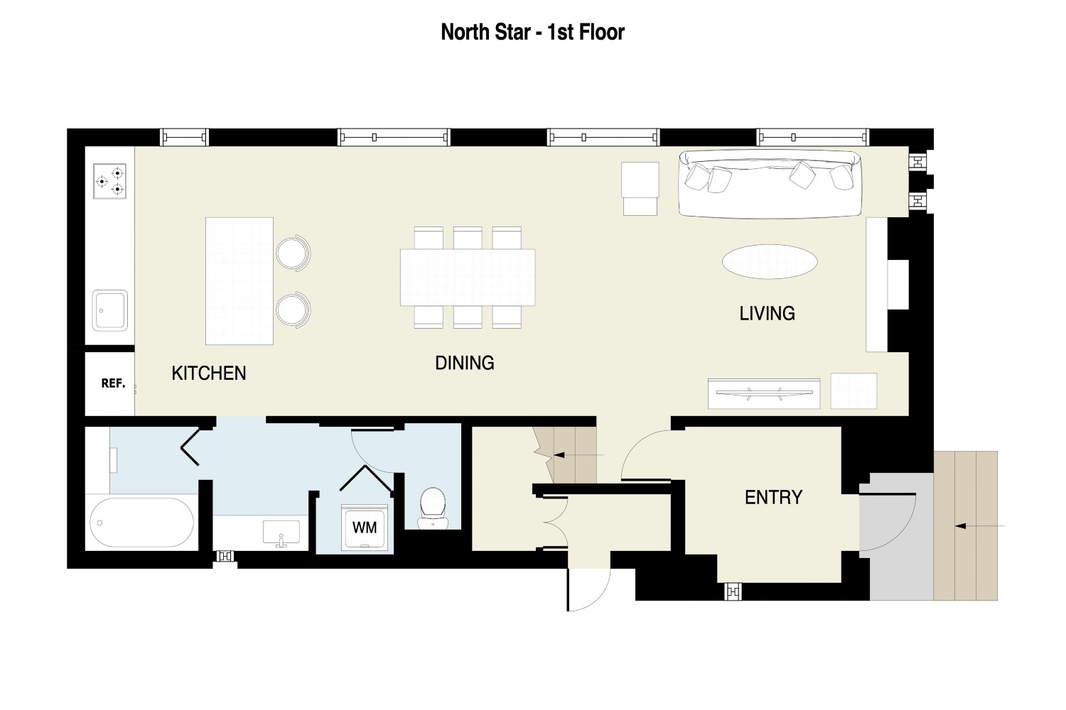 North Star - 3 Bedroom House image 1