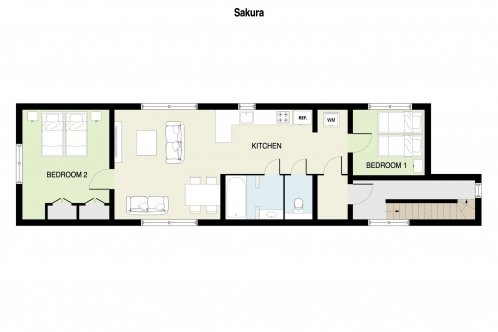 Sakura Niseko #3 - 2 Bedroom Penthouse