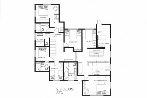 Hakuba Mountain Apartments - 5&4 Bedroom Apartments image 1