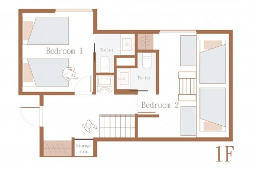 Mr T Amber - Mizuho - 2 Bedroom Family Chalet image 1