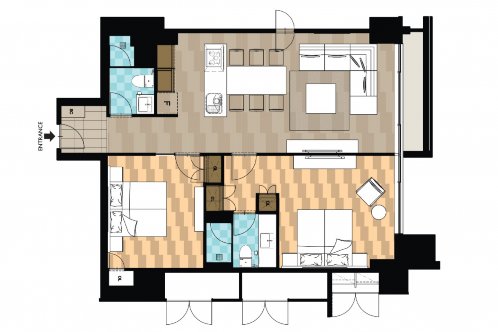Chatrium Niseko - 2 Bedroom Apartment - Mt Yohtei Views