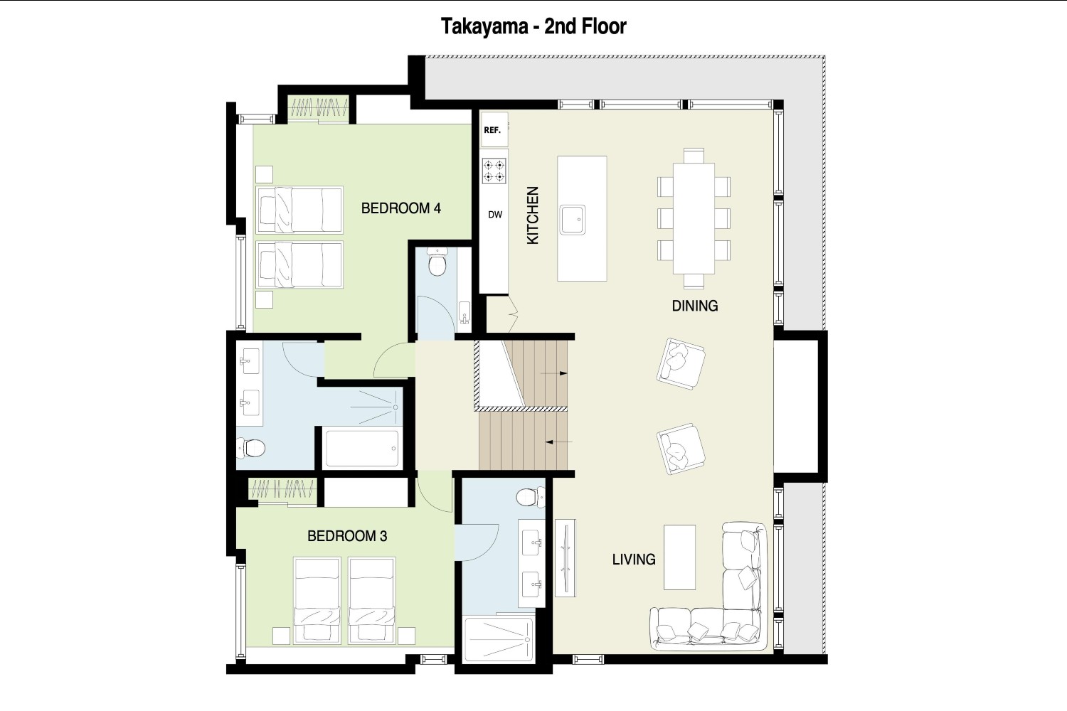 Takayama - 4 Bedroom House image 2