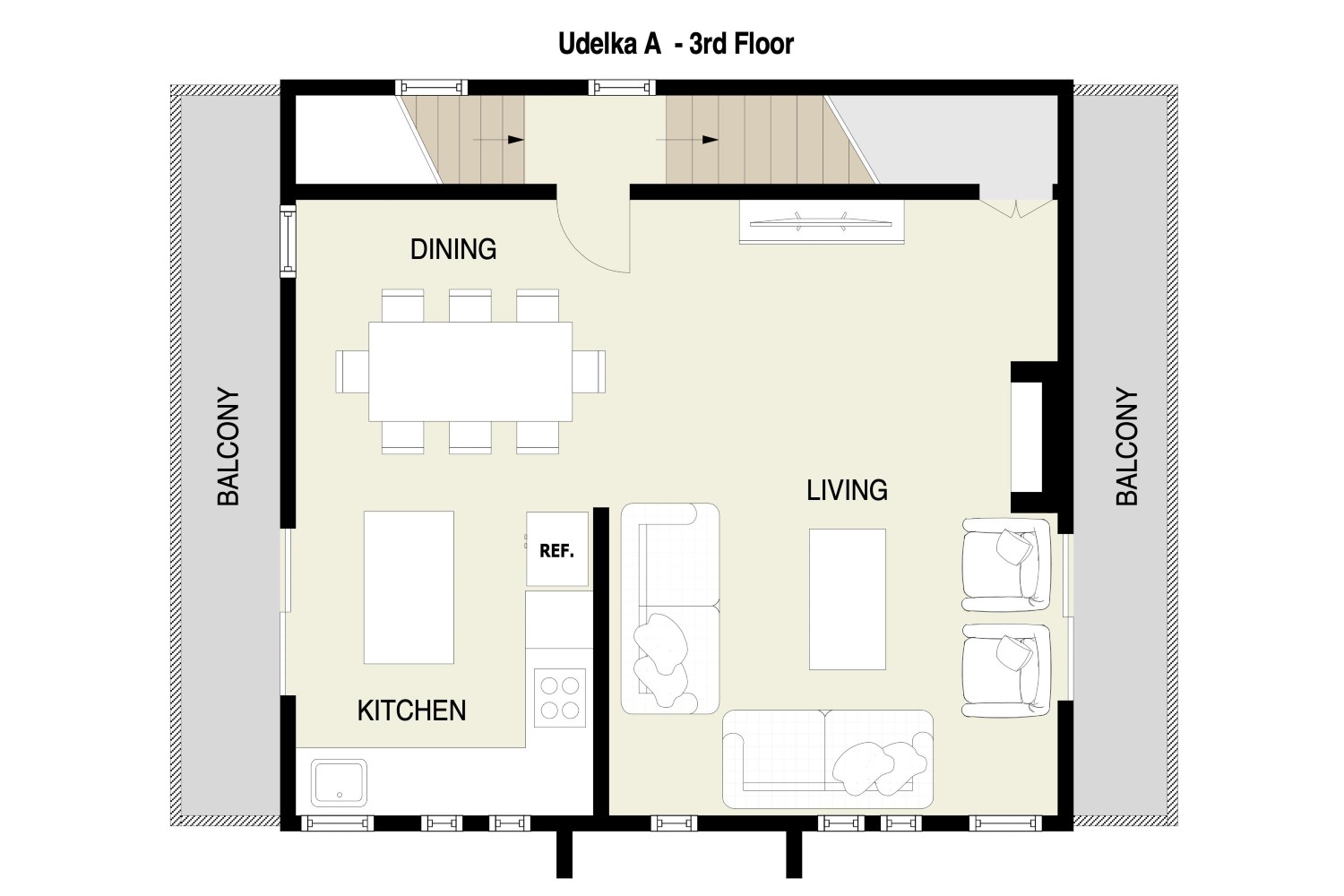 Udelka A - 4 Bedroom Apartment image 2