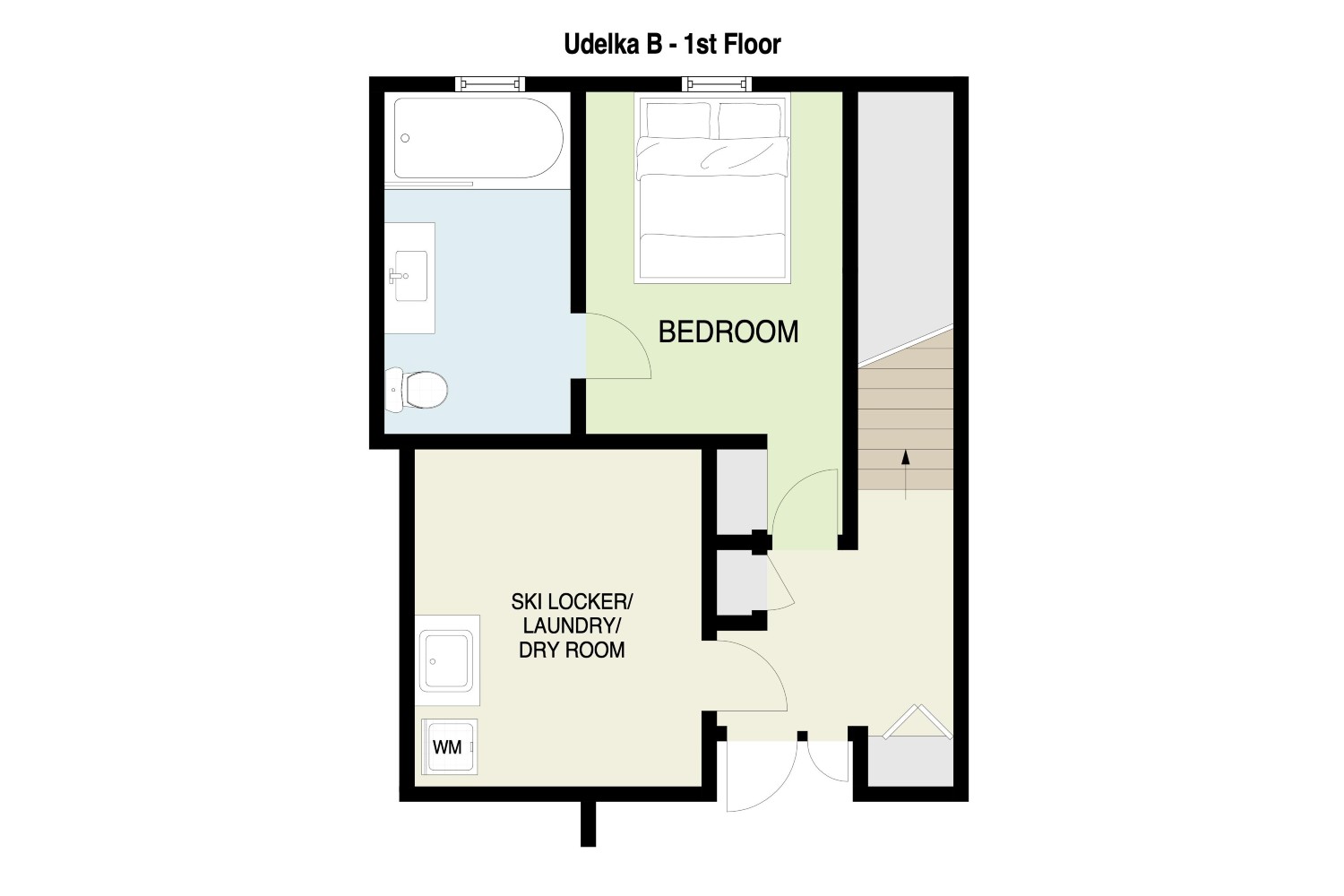 Udelka B - 1 Bedroom Apartment image 1